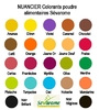Colorant alimentaire poudre, couleur : BRUN  CAFE