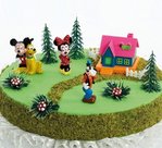 Kit Décor Gâteau  MICKEY & MINNIE