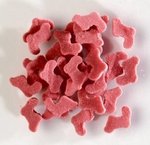 Bottes rouges en sucre